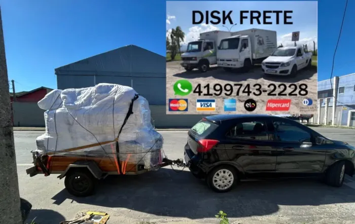 Pequeno frete é mudança e viagem paranagua