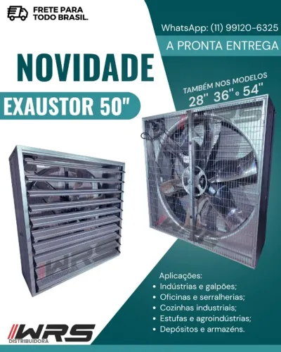 Exaustor industrial 