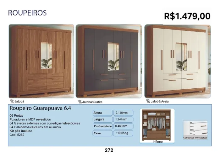 Roupeiro Guarapuava 6.4