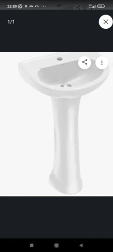 Pia para banheiro. Usado 