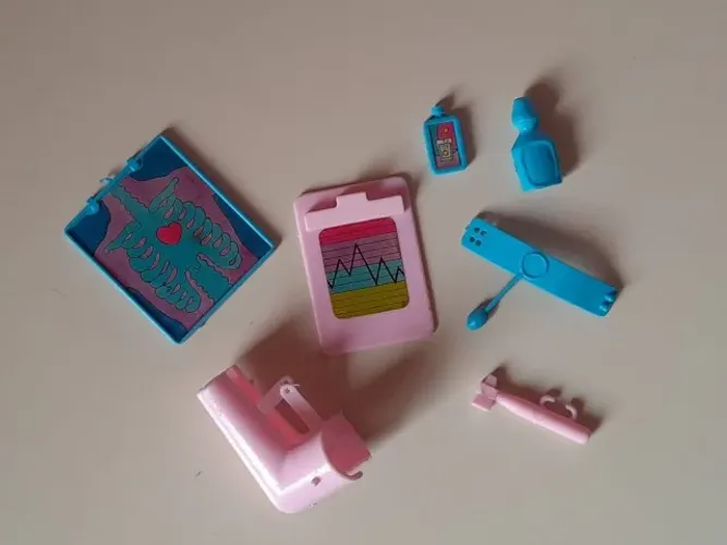 Barbie Estrela, acessórios Dra. Barbie