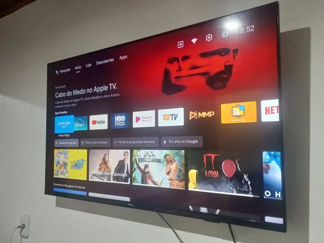 TV Philips 50" 4K UHD Smart TV - Modelo 50PUG7406/78