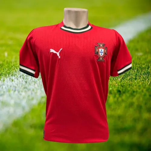 Camisa Seleção Portugal CR7 Vermelha