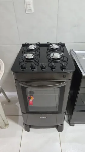 Fogão mesa de vidro