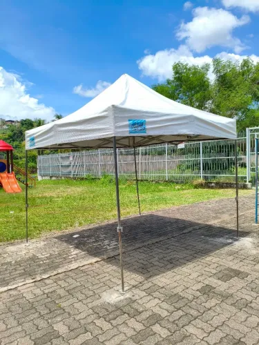 Tenda 3x3 sanfonada.