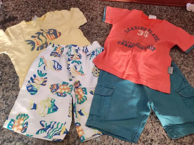 Conjuntos menino verão 