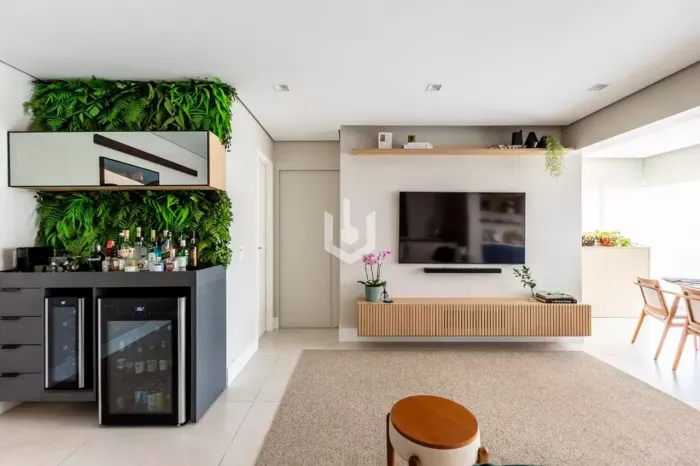 Apartamento Mobiliado no Brooklin de 71m² com 1 suítes, próximo ao Morumbi Shopping.
