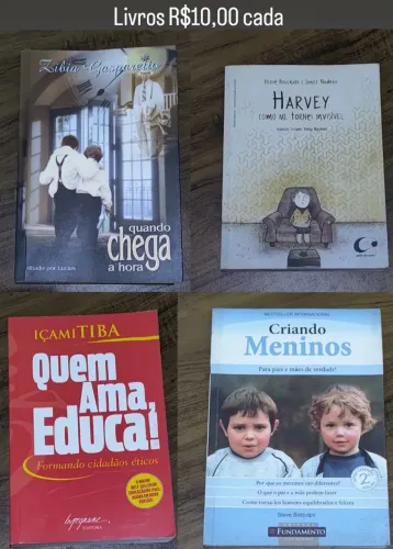 Livros R$10,00 cada