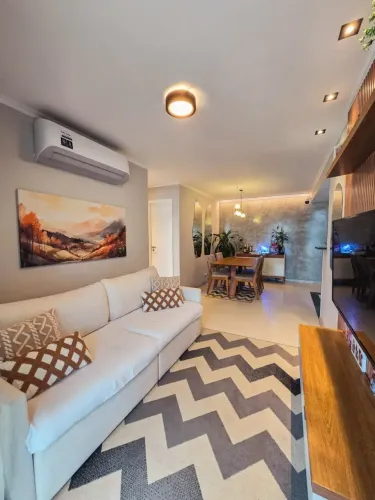 Apartamento de 2 Quartos 1 Suíte de 73m² No Recreio Condomínio Mares De Goa Frente Recreio