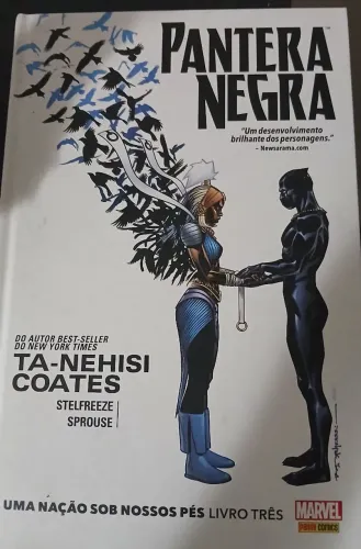 Pantera Negra Uma nação sobre nossos pés - livro três.