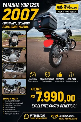 Vende - YAMAHA YBR E 2006