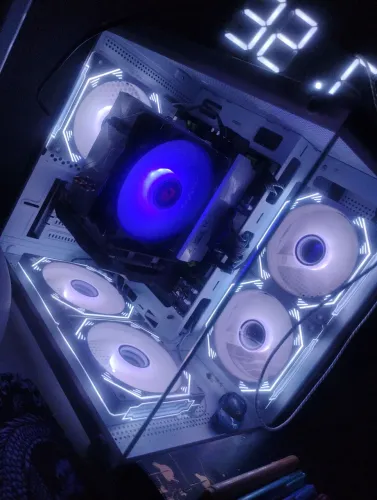 Kit 5 Fans Cooler Hayom para Gabinete