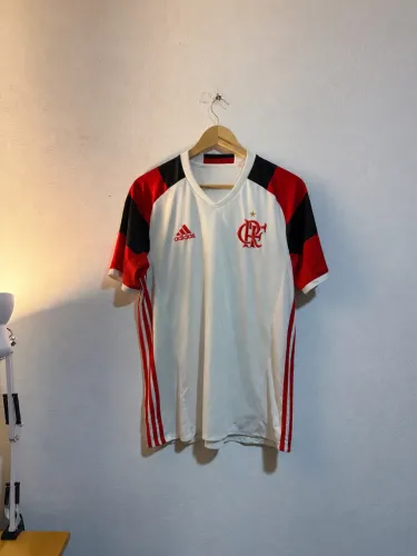 camisa flamengo adidas branca m