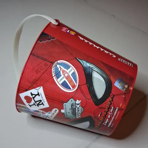 Balde de Pipoca Homem Aranha Oficial