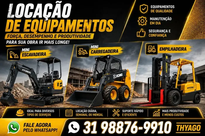 mini carregadeira mini escavadeira empilhadeira