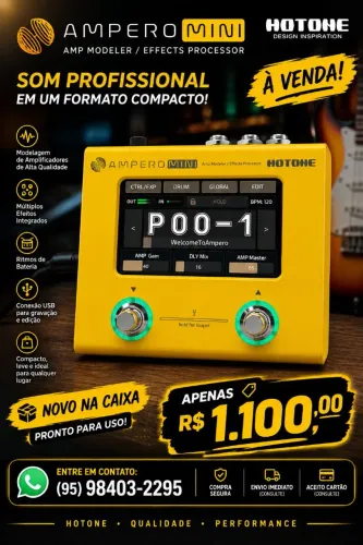 Pedaleira Amparo Mini Hotone