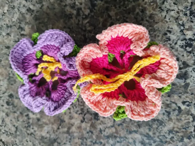 Sachês de sabonete variados crochê