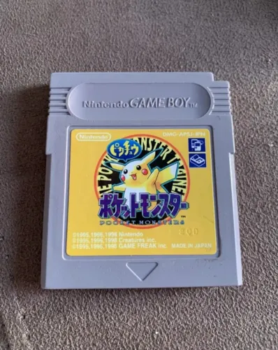 Pokémon Yellow original Japonês 