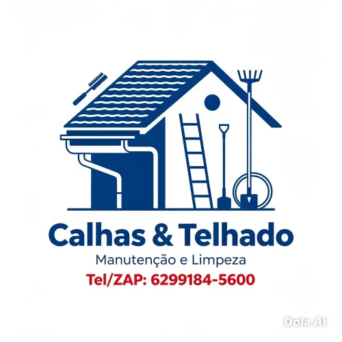Limpeza e manutenção de calhas e telhado