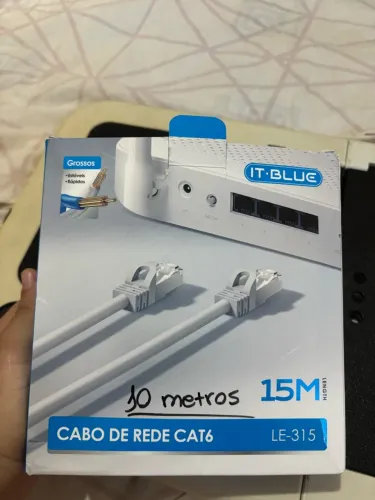 Cabo de internet cat6 10 metros