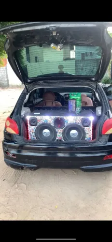 Caixa de som automotivo completa de 12 + modulo A3.000