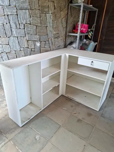 CAIXA EM MADEIRA MDF PARA COMÉRCIOS EM GERAL.