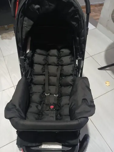 Carrinho de bebê Prime baby rover de passeio - preto