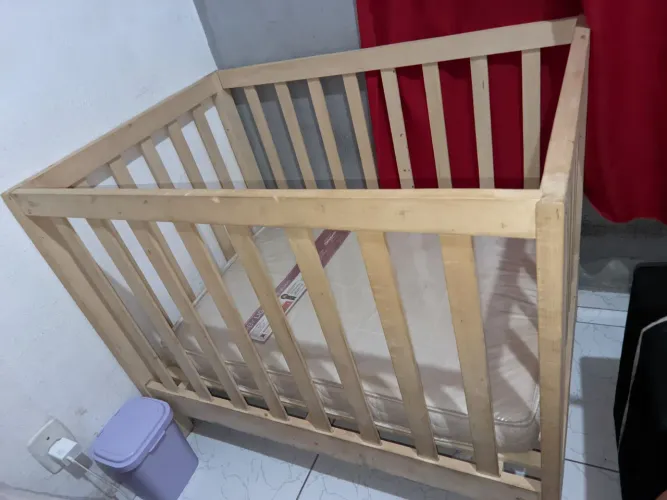 Berço de marupá duas alturas