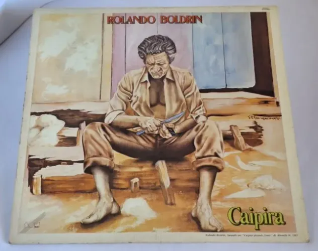 Vinil LP Rolando Boldrin Caipira