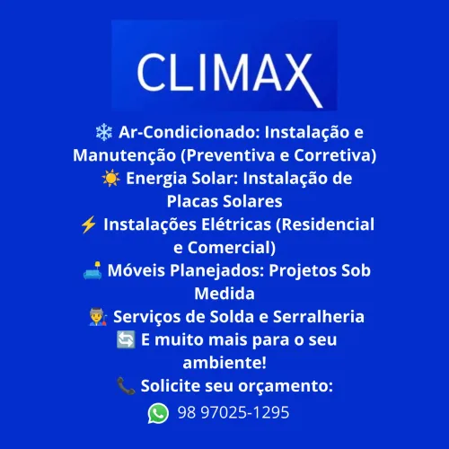 Clímax serviços refrigeração entre outros 