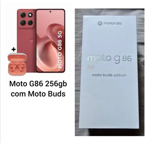 Moto G86 com fones lacrado (entrega somente via Correios)