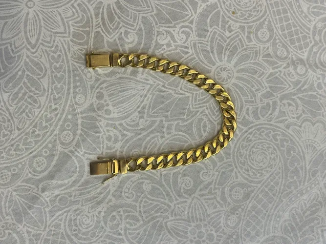 Pulseira de ouro 18k