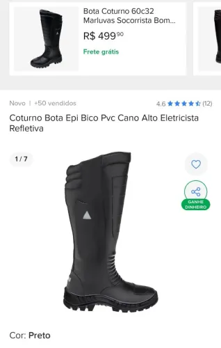 Bota motociclista Marluvas nova n43