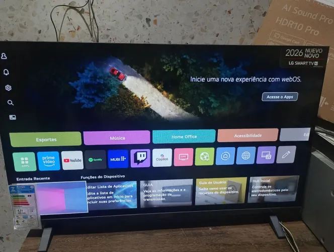 Tv lg 32 / 1 mes de compra.