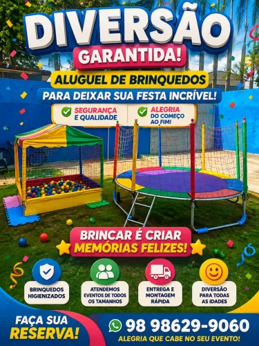 Casinha de bolinha , pula-pula e etc