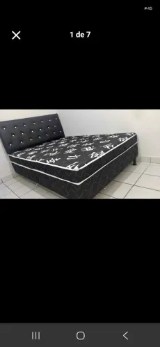 Cama box casal