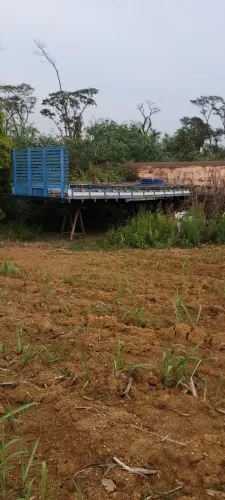 Carroceria Azul para Caminhão