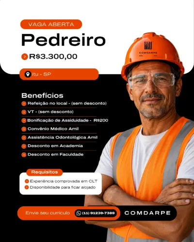 Pedreiro - Itu
