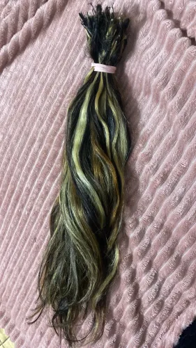 Cabelo brasileiro humano quase 300 gramas