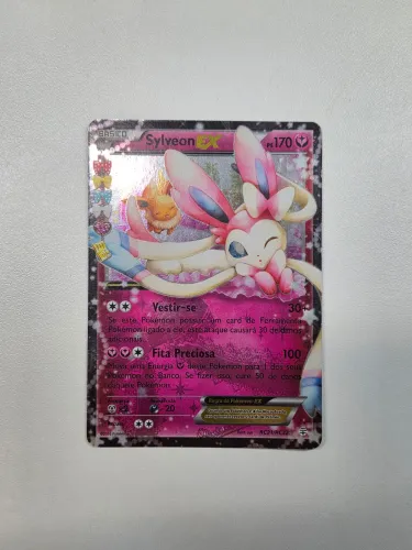 Carta Pokémon Sylveon EX rc21/rc32