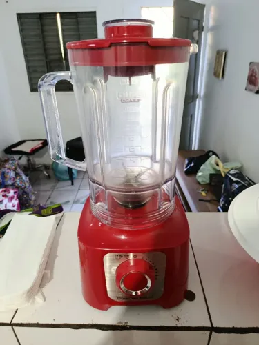 Liquidificador Arno Power Max 2200w 3.1 Litros Vermelho