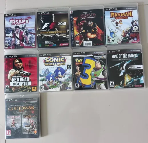 Jogos de PlayStation 3 - R$ 55 cada