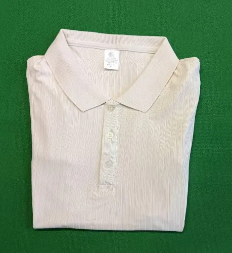 Camisa polo básica Cáqui