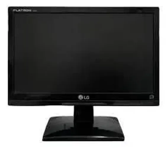 Monitor LG 18.5" (Modelo E1941SX) - Com Detalhes na Tela