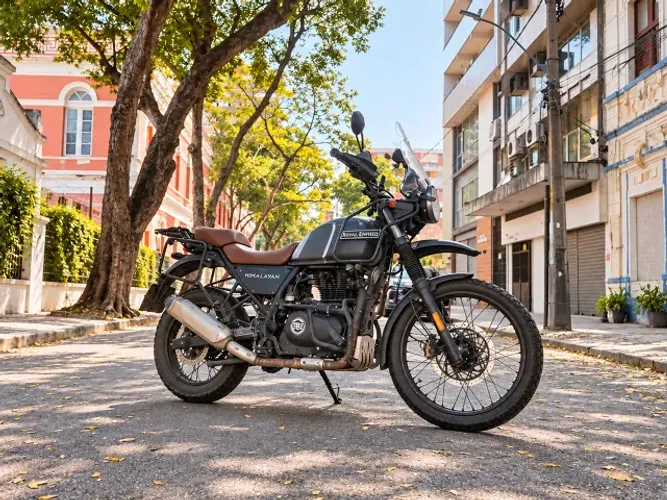 ROYAL ENFIELD HIMALAYAN 411 2021 | COMPLETA PARA VIAGENS | 40 MIL KM