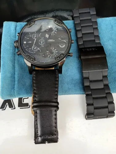 Relógio Diesel Black Semi Novo