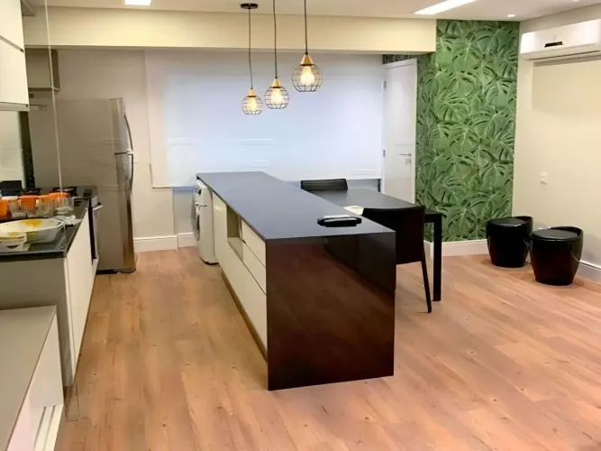 Apartamento mobiliado à venda na Vila Nova Conceição 50m² 1 dormitório 1 vaga Flat Ritz