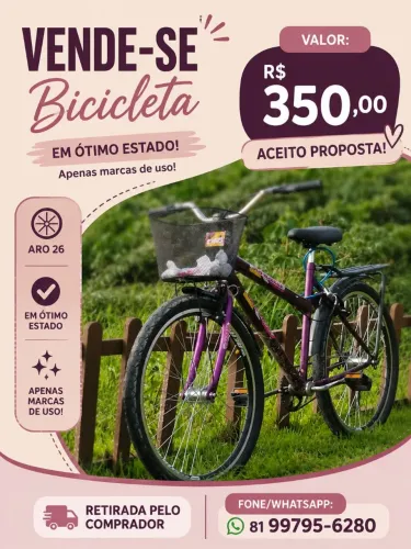 Bicicleta aro 26