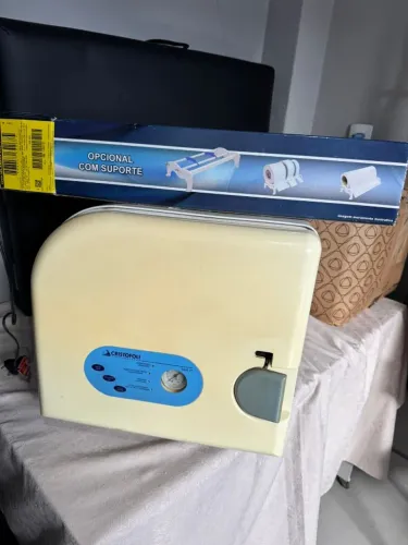 Autoclave Cristófoli usada + seladora com suporte
