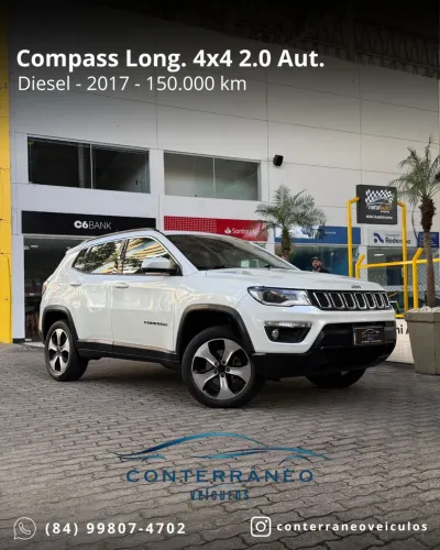 Jeep Compass Longitude 2.0 4X4 Dies. 16V Aut. 2017